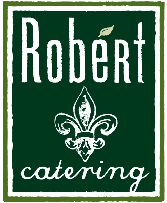 A theme logo of Robért Fresh Market Catering